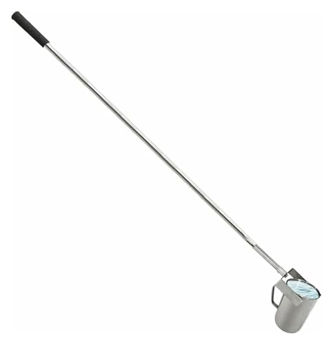 YHDMBBSHNB Teleskopstangen-Wasserprobenehmer, Edelstahlstange 1000ml Wasserprobenstange Pendelbecher Probenehmer(Metallic,1.17m-4m/3.8ft-13ft) von YHDMBBSHNB