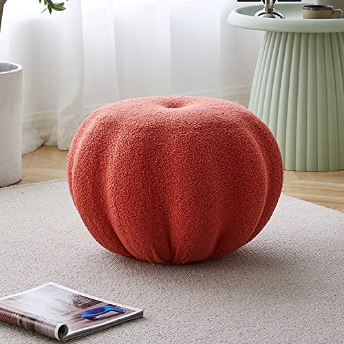 YHEIANJ Kleiner, Flauschiger Fußhocker aus Stoff, Ottomane – perfekte Fußstütze unter dem Schreibtisch oder als Schminkstuhl – ideale zusätzliche Sitzgelegenheit im Woh,Red Small YHEIANJ Kleiner, Flauschiger Fußhocker aus Stoff, Ottomane – perfekte Fußstütze unter dem Schreibtisch oder als Schminkstuhl – ideale zusätzliche Sitzgelegenheit im Woh,Red Small von YHEIANJ