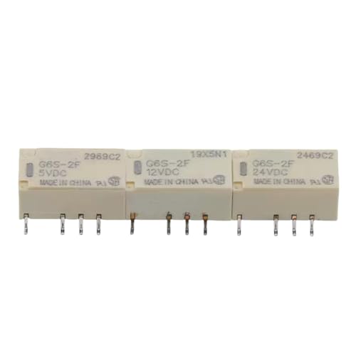 10 STÜCKE G6S-2F 5VDC 12VDC 24VDC 8PIN 2A RELAIS G6S-2F-Y 5VDC 12VDC 24VDC(G6S-2F-12VDC) von YHENSS