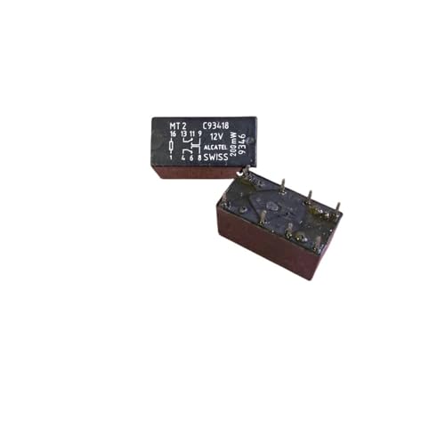 10pcs Relais MT2-C93418-12V 8-Pin MT2 C93418 12VDC von YHENSS