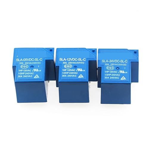 2PCS Relais SLA-05VDC 12VDC 24VDC-SL-C T 90 6PIN 30A(24V-SL-C 6PIN) von YHENSS