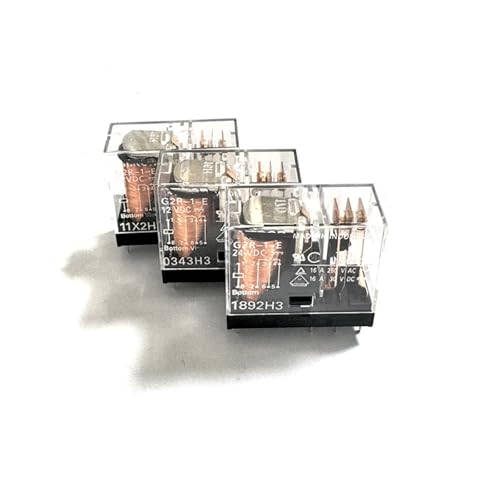 5 STÜCKE G2R-1-E 12VDC G2R-2 24VDC AC220V 5A 8PIN G2R-1 12VDC 10A 5Pin G2R-1-E-24VDC 16A 8-polige Relais DC 5 v 12 V 24 V Leistungsrelais(G2R-1A-E-12VDC 6pin) von YHENSS