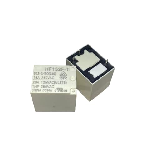 5PCS HF152F-T 005-1HTQ 012-1HTQ 024-1HTQ Relais 16A 12V 4 Pins HF152F-T-012-1HTQ HF152F-T-005-1HTQ HF152F-T-024-1HTQ(HF152F-T-012-1HTQ) von YHENSS