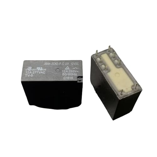 5pcs 894H-2CH2-F-S 8PIN 12VDC 12A DC 24VDC New 894H-2CH2-F-C 24VDC 12VDC 24VDC 894H-2CH2-F-S-12VDC(894H-2CH2-F-S 24V12A) von YHENSS