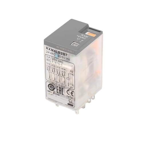 RXM Series Plug-in Relay 24VDC Coil 16A SPDT/DPDT Contacts RXM4LB2BD / 4LB2P7 / 4LB2B7 / 4LB2F7 / 4LB2JD(RXM4LB2B7) von YHENSS