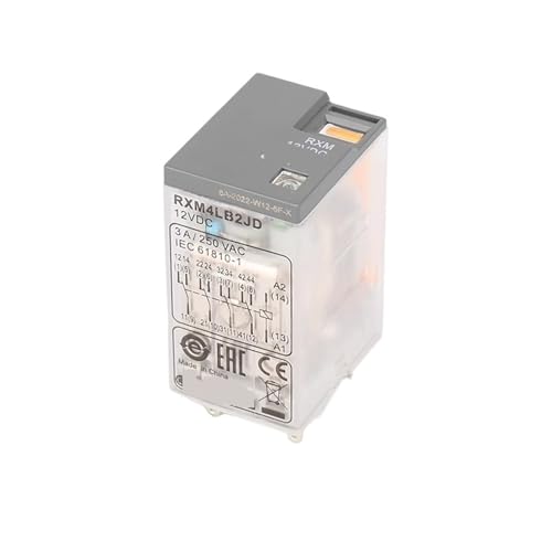 RXM Series Plug-in Relay 24VDC Coil 16A SPDT/DPDT Contacts RXM4LB2BD / 4LB2P7 / 4LB2B7 / 4LB2F7 / 4LB2JD(RXM4LB2JD) von YHENSS