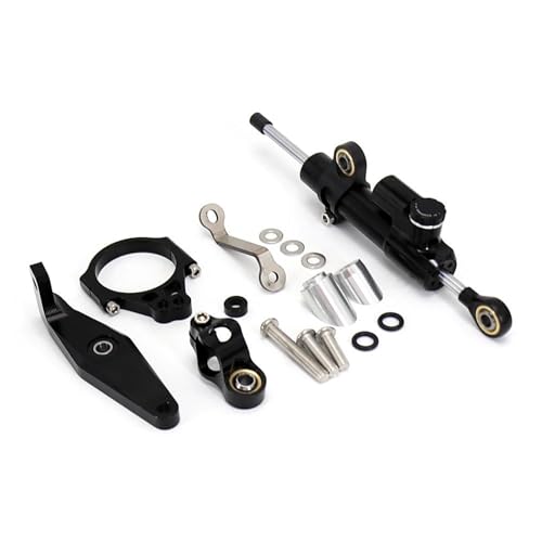 Halterung Für Lenkungsdämpferstabilisator Für Yamaha MT09 SP MT-09 MT 09 2021 2022 2023 2024 Motorrad-Lenkungsdämpfer(Color4) von YHGGDN