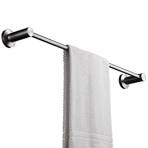 YHJZSM Einzelne Badetuchstangen 30 cm - 120 cm Edelstahl gebürsteter Handtuchhalter für Badezimmer und Küche, Silber (Größe: 3,3 Fuß/100 cm) Geschenk von YHJZSM