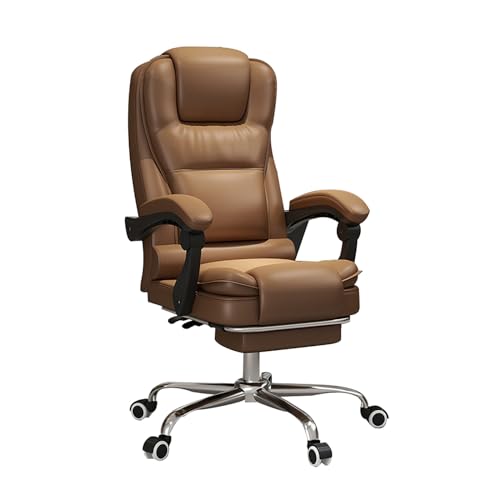 YHKJLYH Bürostuhl Schreibtischstuhl mit Fußstütze mit Lordosenstütze Schreibtischstuhl Ergonomischer Bürostuhl mit Home-Office-Studie von YHKJLYH