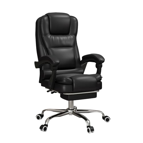 YHKJLYH Bürostuhl Schreibtischstuhl mit Fußstütze mit Lordosenstütze Schreibtischstuhl Ergonomischer Bürostuhl mit Home-Office-Studie von YHKJLYH