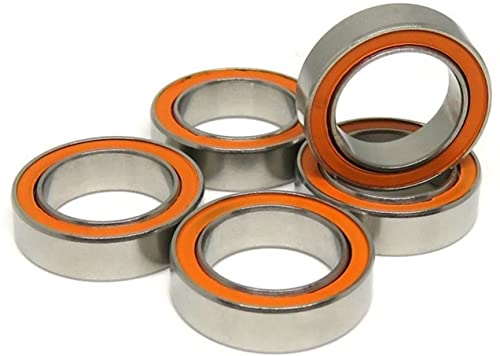 ABEC-7 S698C 2OS Angelrollenlager 8x19x6mm Hybridkeramikkugeln Lager 698 S698 SMR698 SMR698C RS 2RS Si3N4(S687c-2os 7x14x5mm) von YHMKQMDMY