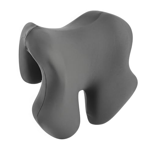 YHNDECO Nackenstütze für Sessel, Bürostuhl Kopfstütze, Elastisches Memory Foam Nackenkissen, Schulterstützkissen für Schlafzimmer (Schwarz) von YHNDECO