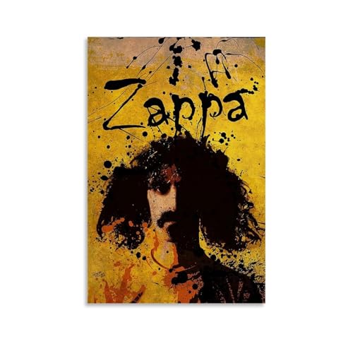 YHNGFDSKNB Frank Zappa Singer Albumcover Musikserie Leinwand Poster Wandkunst Dekorative Malerei Schlafzimmer Malerei Poster 30x45cm Ohne Rahmen von YHNGFDSKNB