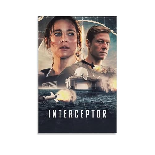 YHNGFDSKNB Interceptor Leinwandposter, moderne Klassiker, Film-, TV-Serie, Wandkunst, dekoratives Gemälde, Schlafzimmer, 40 x 60 cm, ungerahmter Stil YHNGFDSKNB Interceptor Leinwandposter, moderne Klassiker, Film-, TV-Serie, Wandkunst, dekoratives Gemälde, Schlafzimmer, 40 x 60 cm, ungerahmter Stil von YHNGFDSKNB