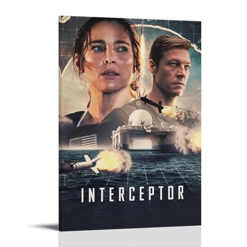 YHNGFDSKNB Interceptor Leinwandposter, moderne Klassiker, Film-, TV-Serie, Wandkunst, dekoratives Gemälde, Schlafzimmer, Poster, 20 x 30 cm, Rahmenstil YHNGFDSKNB Interceptor Leinwandposter, moderne Klassiker, Film-, TV-Serie, Wandkunst, dekoratives Gemälde, Schlafzimmer, Poster, 20 x 30 cm, Rahmenstil von YHNGFDSKNB