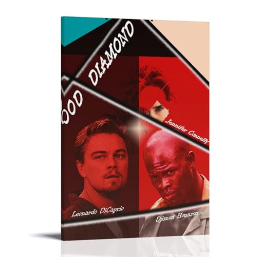 YHNGFDSKNB Leinwandposter "Blood Diamond", moderne Klassiker, Filme, TV-Serie, Wandkunst, dekoratives Gemälde, Schlafzimmer, 30 x 45 cm, Rahmenstil YHNGFDSKNB Leinwandposter "Blood Diamond", moderne Klassiker, Filme, TV-Serie, Wandkunst, dekoratives Gemälde, Schlafzimmer, 30 x 45 cm, Rahmenstil von YHNGFDSKNB