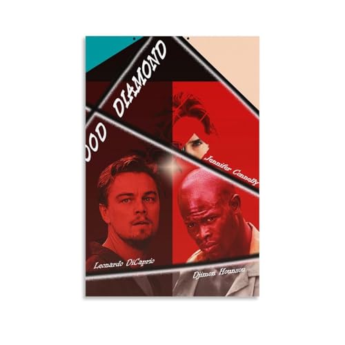 YHNGFDSKNB Leinwandposter "Blood Diamond", moderne Klassiker, Filme, TV-Serie, Wandkunst, dekoratives Gemälde, Schlafzimmer, Poster, 20 x 30 cm, ungerahmter Stil YHNGFDSKNB Leinwandposter "Blood Diamond", moderne Klassiker, Filme, TV-Serie, Wandkunst, dekoratives Gemälde, Schlafzimmer, Poster, 20 x 30 cm, ungerahmter Stil von YHNGFDSKNB