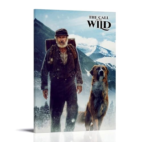 YHNGFDSKNB Leinwandposter "The Call of The Wild", moderne Klassiker, Film-, TV-Serie, Wandkunst, dekoratives Gemälde, Poster, 40 x 60 cm, Rahmenstil YHNGFDSKNB Leinwandposter "The Call of The Wild", moderne Klassiker, Film-, TV-Serie, Wandkunst, dekoratives Gemälde, Poster, 40 x 60 cm, Rahmenstil von YHNGFDSKNB