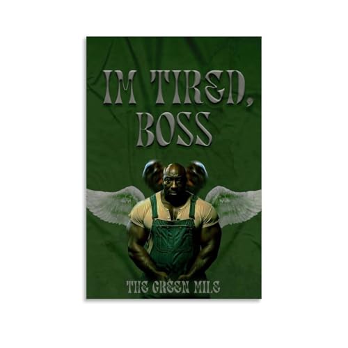 YHNGFDSKNB Leinwandposter "The Green Mile", moderne Klassiker, Film-, TV-Serie, Wandkunst, dekoratives Gemälde, Poster, 60 x 90 cm, ungerahmter Stil YHNGFDSKNB Leinwandposter "The Green Mile", moderne Klassiker, Film-, TV-Serie, Wandkunst, dekoratives Gemälde, Poster, 60 x 90 cm, ungerahmter Stil von YHNGFDSKNB