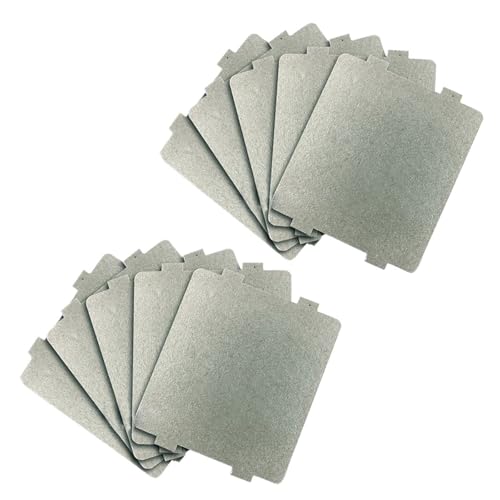 1/5/10 Stücke GlimmerplatteUniversal Mikrowelle Glimmerblatt Wellenleiter Wellenleiter Abdeckblech Platten Küche Kochgeschirr Ersatzteile(10pcs) von YHNNH