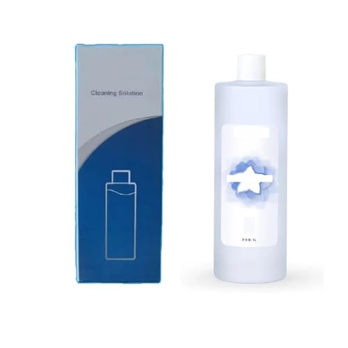 1L Reinigungsflüssigkeit, Kompatibel Mit Deebot, Ozmo T20 N9 T10 OMNI/T10 TURBO/X1 OMNI/X1 TURBO Bodenreinigungslösung(1set) von YHNNH
