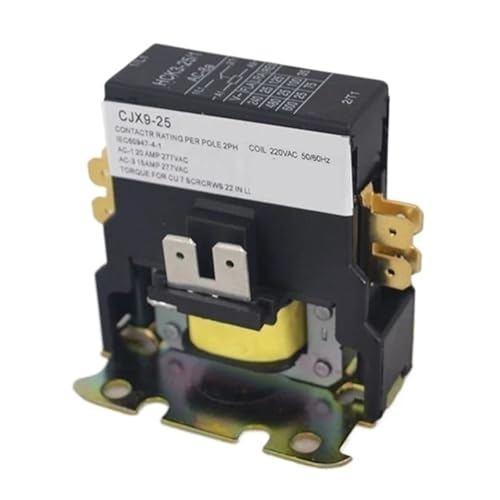 1Pc AC Schütz For Klimaanlage CJX9B-25S/CJX9-25 Klimaanlage Schrank Externe Einheit 1P/2P 220V 50/60Hz(Double Pole) von YHNNH
