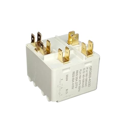 1Pcs Universal Kühlschrank Relais GR/HLR3800-4G3D Klimaanlage Relais Eismaschine Kompressor Starter Zubehör 1Pcs Universal Kühlschrank Relais GR/HLR3800-4G3D Klimaanlage Relais Eismaschine Kompressor Starter Zubehör von YHNNH