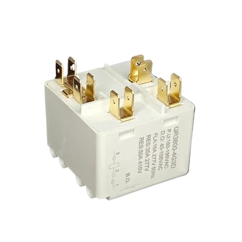 1Pcs Universal Kühlschrank Relais GR/HLR3800-4G3D Relais Eismaschine Kompressor Starter Zubehör 1Pcs Universal Kühlschrank Relais GR/HLR3800-4G3D Relais Eismaschine Kompressor Starter Zubehör von YHNNH