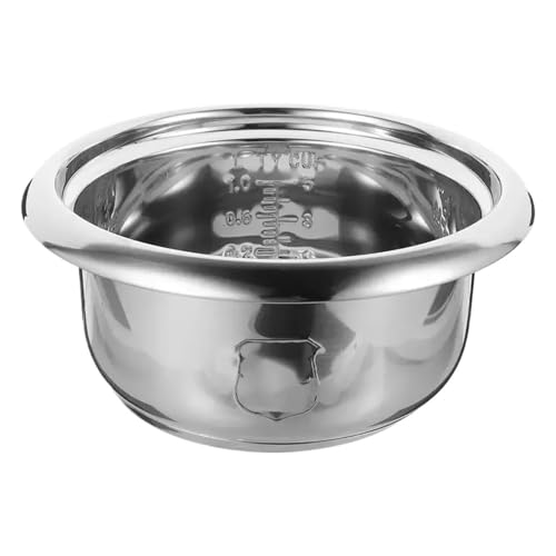 1pc Herd Innentopf Große Kapazität Reiskocher Topf Edelstahl Runder Kuchen Backtopf Reis Kochtopf 3L/2L(2L 400W) von YHNNH