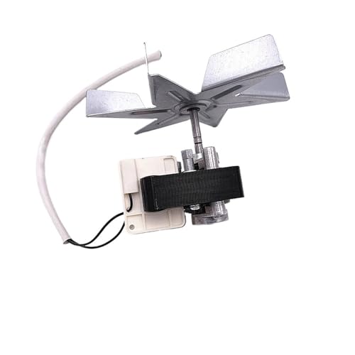 1pc Spaltpolmotor for Grill Ofen Thermostat Konvektion Ofen Fan Motor 220V(Single fan leaf) von YHNNH