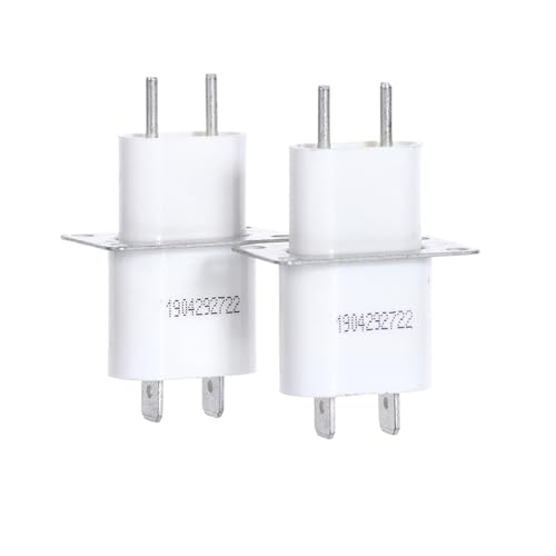 2 Stücke Elektronische Mikrowelle Magnetron W/Durch-core Kondensator Pin Steckdosen Konverter Hause Mikrowelle Magnetron Steckdosen Pins von YHNNH