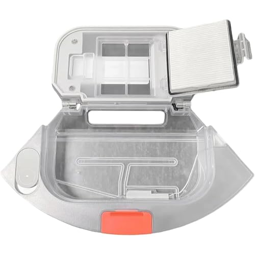 2-in-1-Staubbehälter Mit Wassertank, Kompatibel Mit Mijia, 3C, Verbesserte Version E10, E12, B112, Roboter-Staubsauger, Ersatzteile, Mülleimer von YHNNH