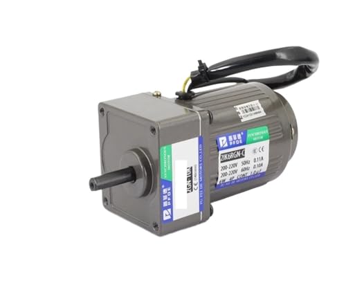 2IK6GN-C 6W 220V AC Getriebemotor Einstellbare Geschwindigkeit CW CCW Einphasenmotor(2GN75K 0-16RPM) von YHNNH