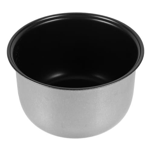2L Gelb Honeycomb Antihaft-Innentopf Reiskocher Ersatz Liner Container Aluminiumlegierung Elektro-Kochgeschirr Küche(Sliver) von YHNNH