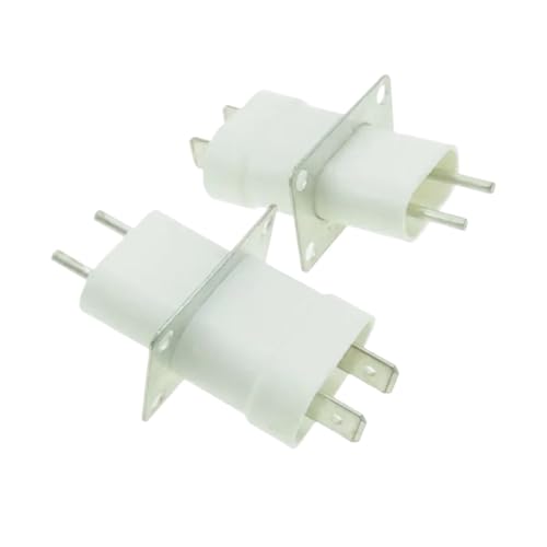 2Pcs Elektronische Mikrowelle Magnetron Stecker 4 Filament Pin Steckdosen Konverter Hause Mikrowelle Ersatzteile von YHNNH