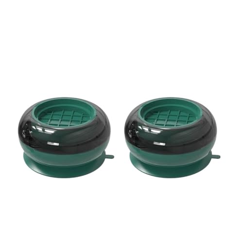 4/1 Stück Waschmaschine Anti-Vibrations-Pads Möbel Gummi Beine Matte Slipstop Silent Universal Kühlschrank Unterstützung Dämpfer Ständer(2PCS-Green) von YHNNH