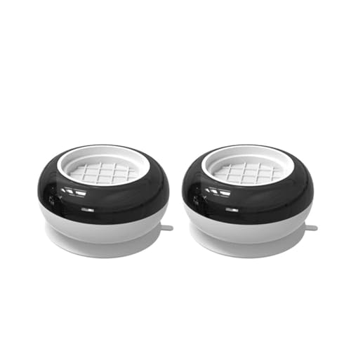 4/1 Stück Waschmaschine Anti-Vibrations-Pads Möbel Gummi Beine Matte Slipstop Silent Universal Kühlschrank Unterstützung Dämpfer Ständer(2PCS-White) von YHNNH