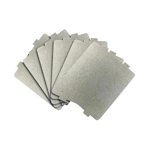 5/6 Stück Universal-Mikrowellenherd-Glimmerplatten-Wellenleiter-Wellenleiter-Abdeckung Universal-Glimmer-Wellenleiterplatten-Blatt Küchenzubehör(6pcs) von YHNNH