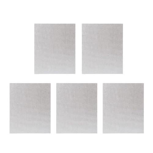 5 Stück Glimmerplattenblätter, Ersatzteil For Mikrowellenherde, Kompatibel Mit Midea, 120 X 150 Mm, Universell von YHNNH