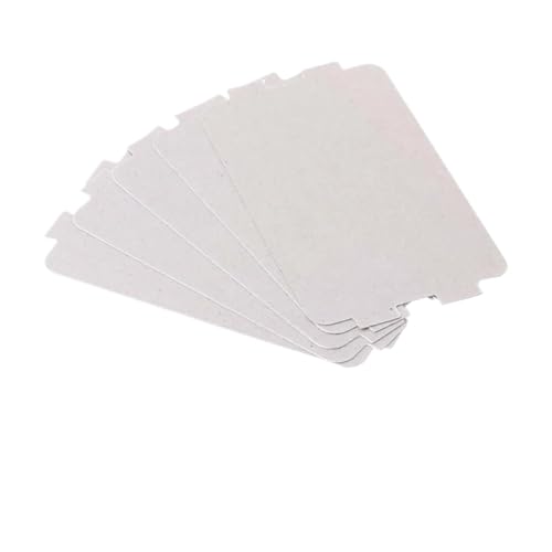 5 Stück Mikrowellenherd-Glimmerplatte, Dickes Ersatzteil, 107 X 64 Mm, Kompatibel Mit Media, MP17C-KE, PJ17C-M1, MP17C-KL, MP17C-KA von YHNNH