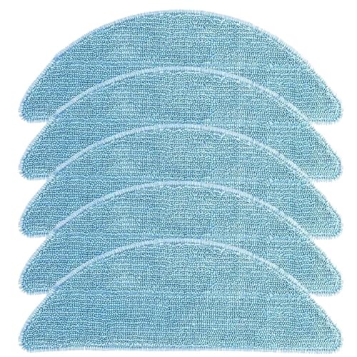 5-teiliges Wischpad, Passend For Ecovacs, Kompatibel Mit DEEBOT, U2/U2 Pro Roboter-Staubsauger, Waschbare Reinigungstücher, Kehrmaschinen-Ersatzteile von YHNNH