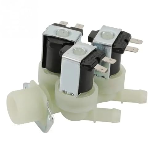 AC 220V G3/4 Zoll Magnetventil 1 In 3 Out Elektromagnetisches Rückschlagventil Normalerweise Geschlossen Elektrischer Wassereinlass-Magnetschalter(12V 1pcs) von YHNNH