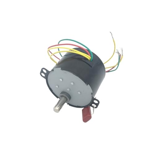 AC-Synchronmotor, kompatibel mit Bringsmart, 50KTYZ 24/220 V CW/CCW Mini-Getriebemotor, 1–50 U/min, Permanentmagnet, langsame Untersetzungsmotoren(220V 2.5rpm) von YHNNH