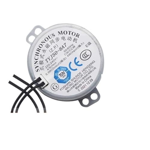 AC220V-240V TYJ50-8A7 4W 4-5RPM Klauenpol-Permanentmagnet-Synchronmotor 50/60Hz Verwendung for Schüttelkopfventilatoren, Bodenventilatoren, Wandventilatoren von YHNNH