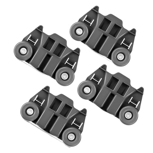 AC39-W10195417 Geschirrspülerräder Unterkorb, Kompatibel mit Kitchenaid, Kompatibel mit Whirlpool, Kompatibel mit Kenmore, Geschirrspülerkorbrolle ersetzt PS11750057 von YHNNH