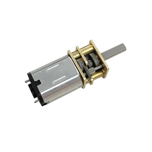 DC 3V/6V/12V N20 Mini Micro Metal Gear Motor mit Zahnrad DC Motoren 15/30/50/60/100/200/300/500/1000RPM(4000RPM_3V) von YHNNH