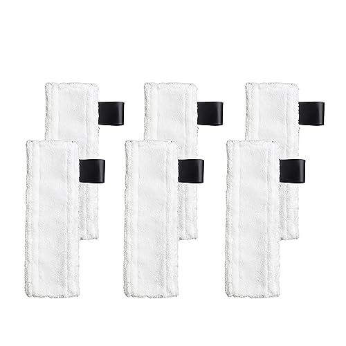 Ersatz-Dampfreiniger-Bodenwischtuch-Abdeckungslappen, Kompatibel Mit Kärcher, SC1 SC2 SC3 SC4 SC5 Staubsauger-Ersatzteile(6pcs) von YHNNH