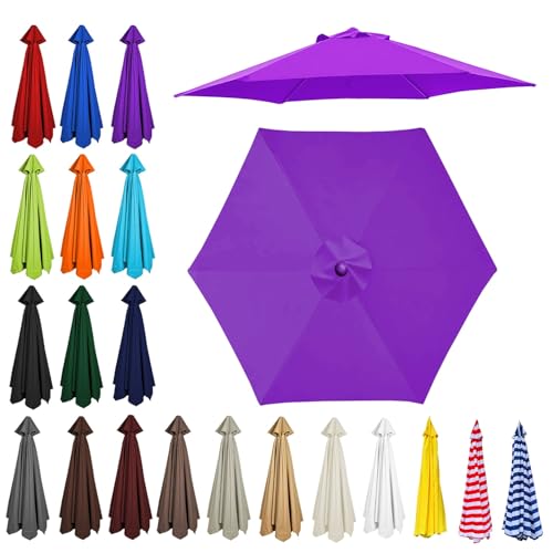 Ersatz-Sonnenschirmdach, 2 m, 3,5 m, Gartenschirm-Oberabdeckung, 6 8 Rippen, Sonnenschutzstoff, wasserdichtes Außendach für Terrasse, Deck und Garten Ersatz-Sonnenschirmdach, 2 m, 3,5 m, Gartenschirm-Oberabdeckung, 6 8 Rippen, Sonnenschutzstoff, wasserdichtes Außendach für Terrasse, Deck und Garten von YHNNH