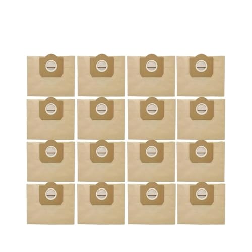 Ersatz-Staubbeutelfilter, Kompatibel Mit Kärcher, MV3 WD3 WD3200 WD3300 A2204 A2656 WD3.500P SE4001 SE4002 Staubsaugerteile(16pcs.) von YHNNH