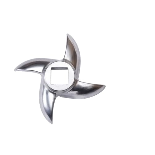 For Fleischwolfklinge Edelstahlschildkrötenrückenmesser Kreuzklingenzubehör, 12 Typ 22 Typ 32 Typ Fleischschneiderklinge(8) von YHNNH